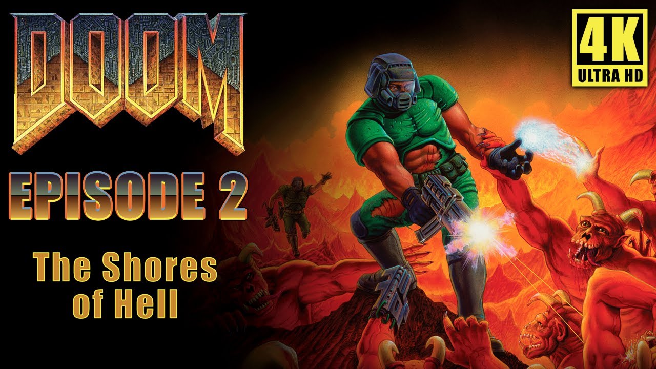Ultimate Doom (1995) Episode 2 - The Shores of Hell - Walkthrough