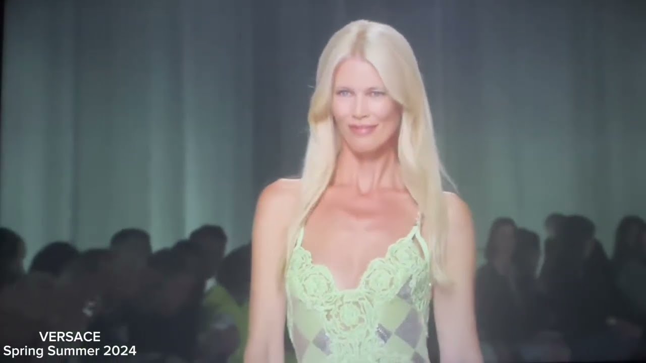 Versace Spring Summer 2024 Fashion Show | MFW September 23