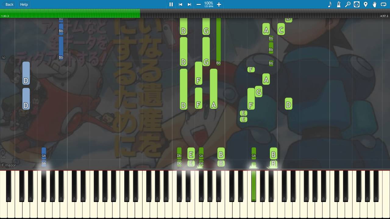 Megaman Legends - Your Wind Is Blowing ~Anata no Kaze ga Fuku Kara~ [Synthesia]