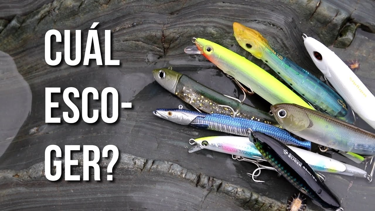 SEÑUELOS para SPINNING en el CANTÁBRICO || ¿Cuáles llevo en mi caja?