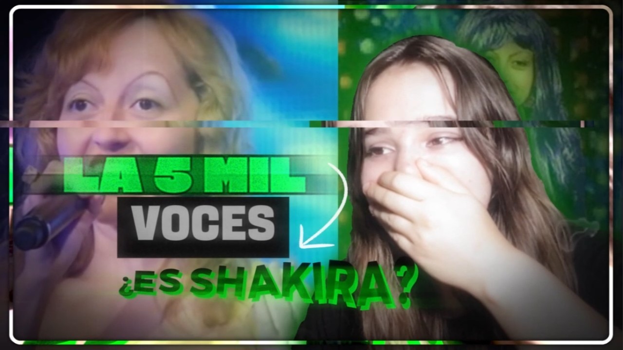 REACCIONANDO a la mujer de las 5 MIL VOCES #reaction #humor