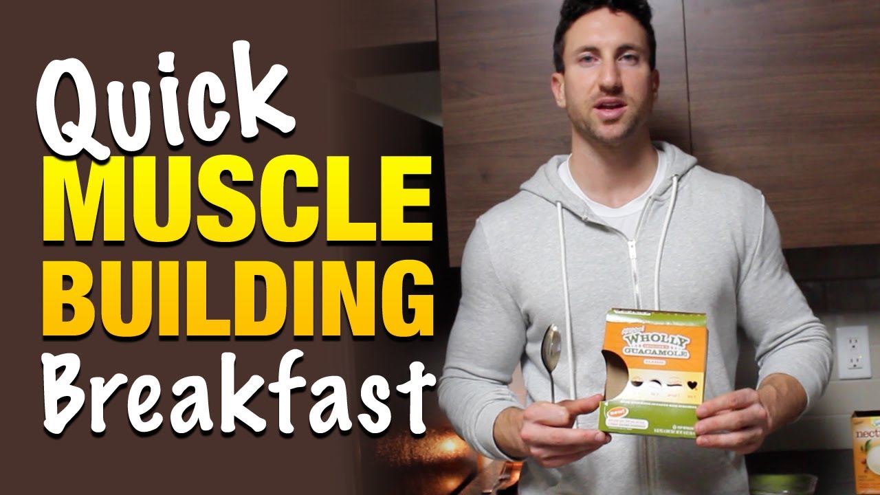 Muscle Building Breakfast In 10 Minutes Quick: Easy Meal To Gain Muscle