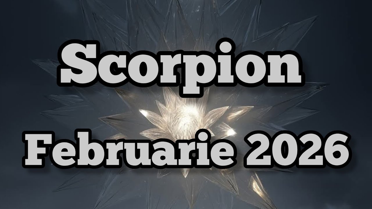 SCORPION  - Previziuni pentru luna Februarie 2026