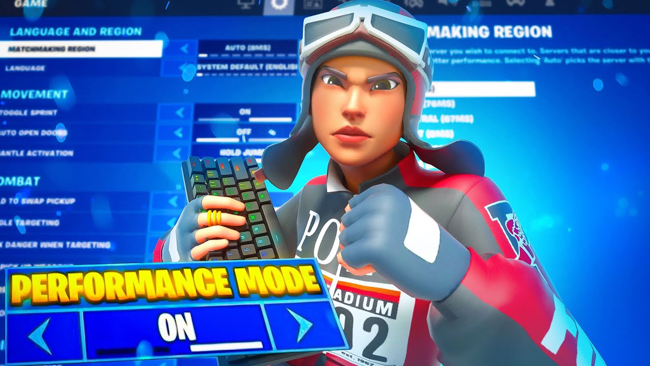 NEW Console Performance Mode Setting + BEST Chapter 5 Keyboard & Mouse Sensitivity (PS5/XBOX/PS4)
