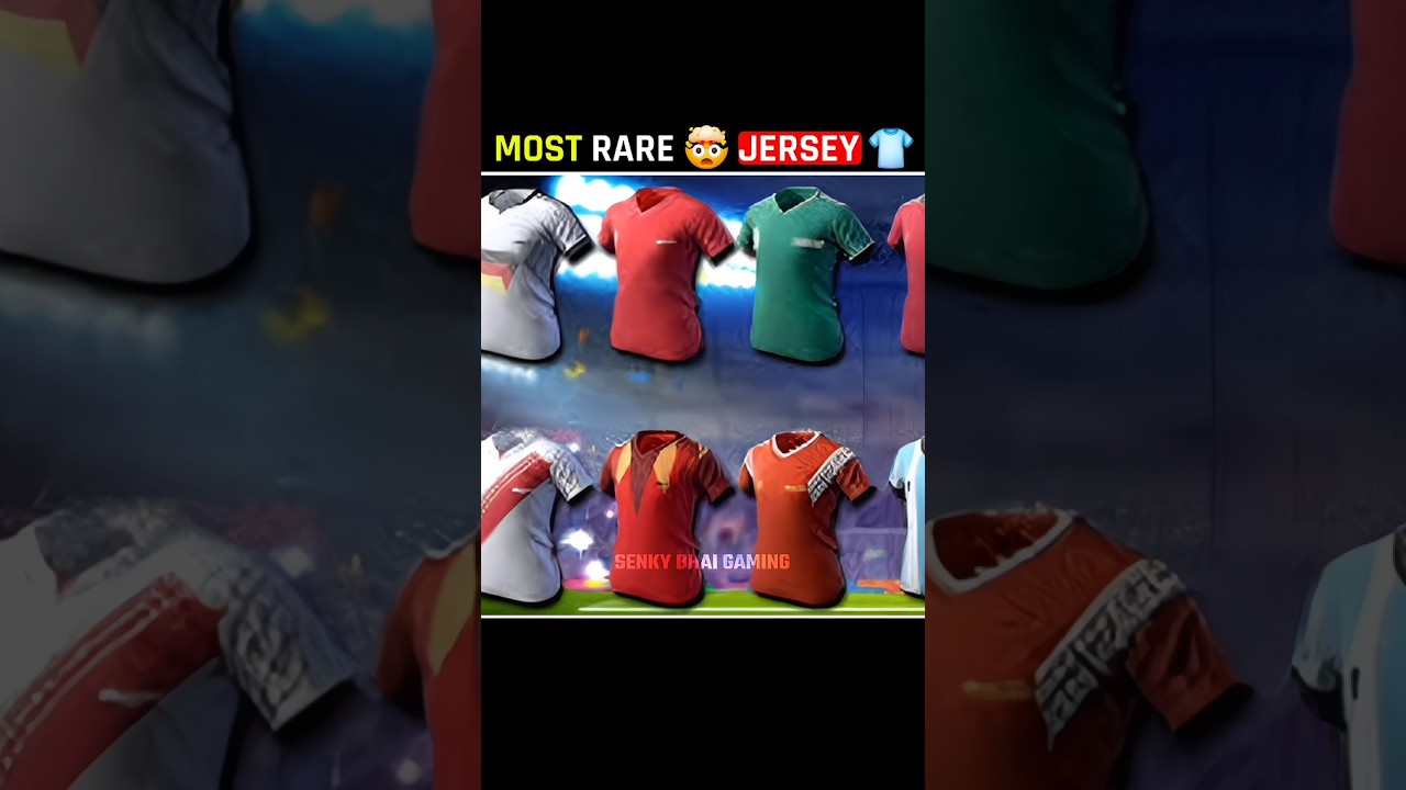 Most Rare 🤯 Jersey 👕 in Free Fire