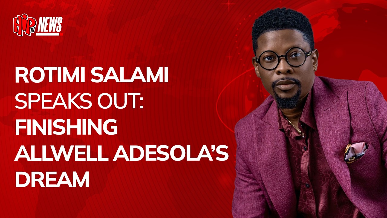 ROTIMI SALAMI TALKS ABOUT HIS CAREER JOURNEY