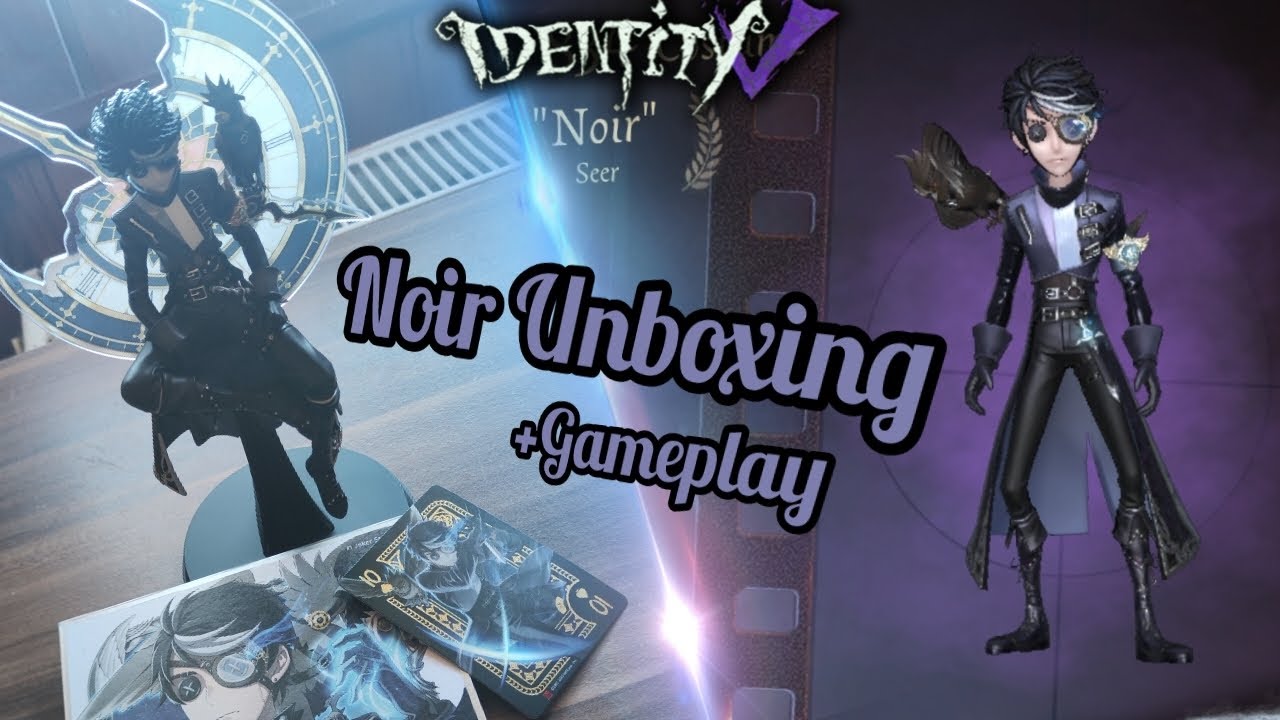 NOIR UNBOXING + IN-GAME VIEW | Identity V