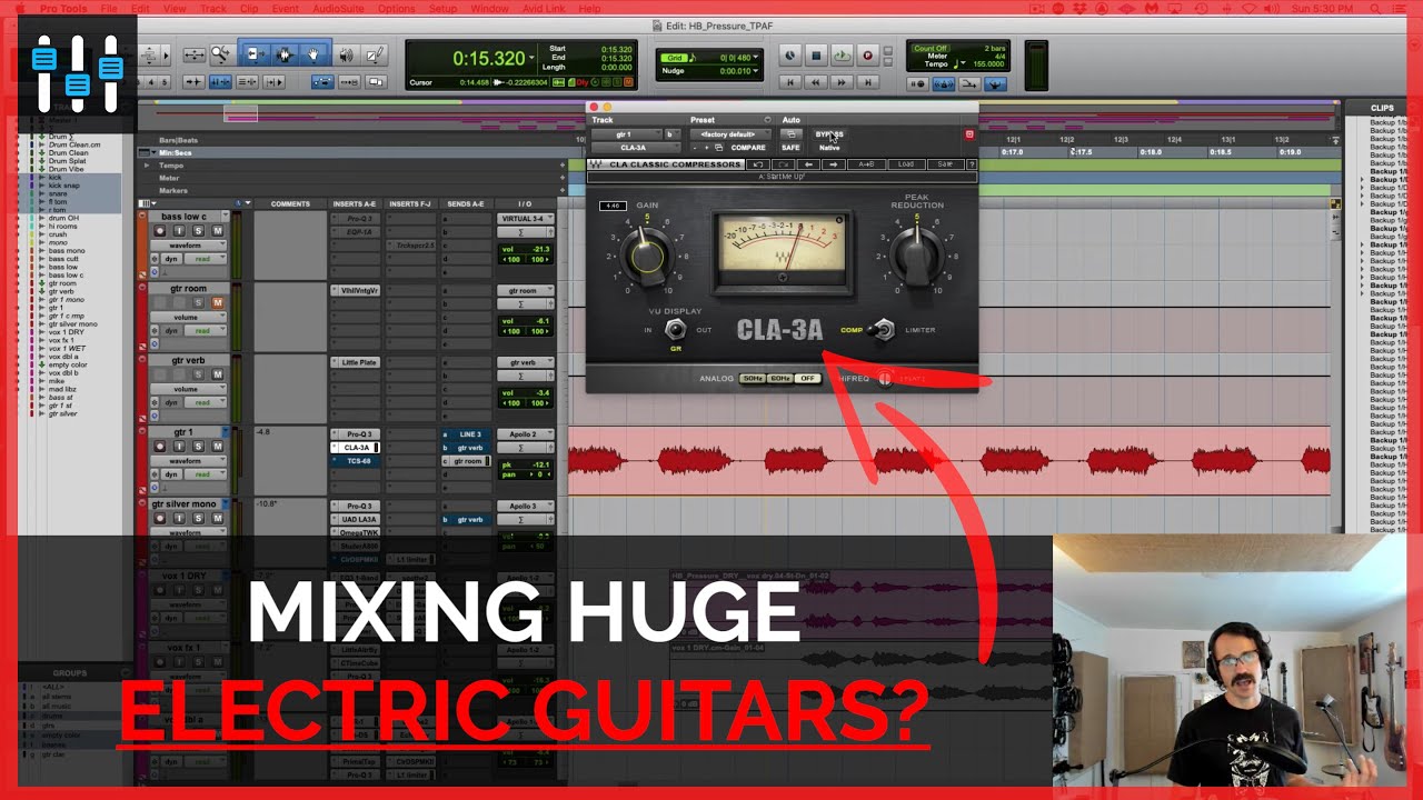 3 Tips for Mixing Thicker Electric Guitars