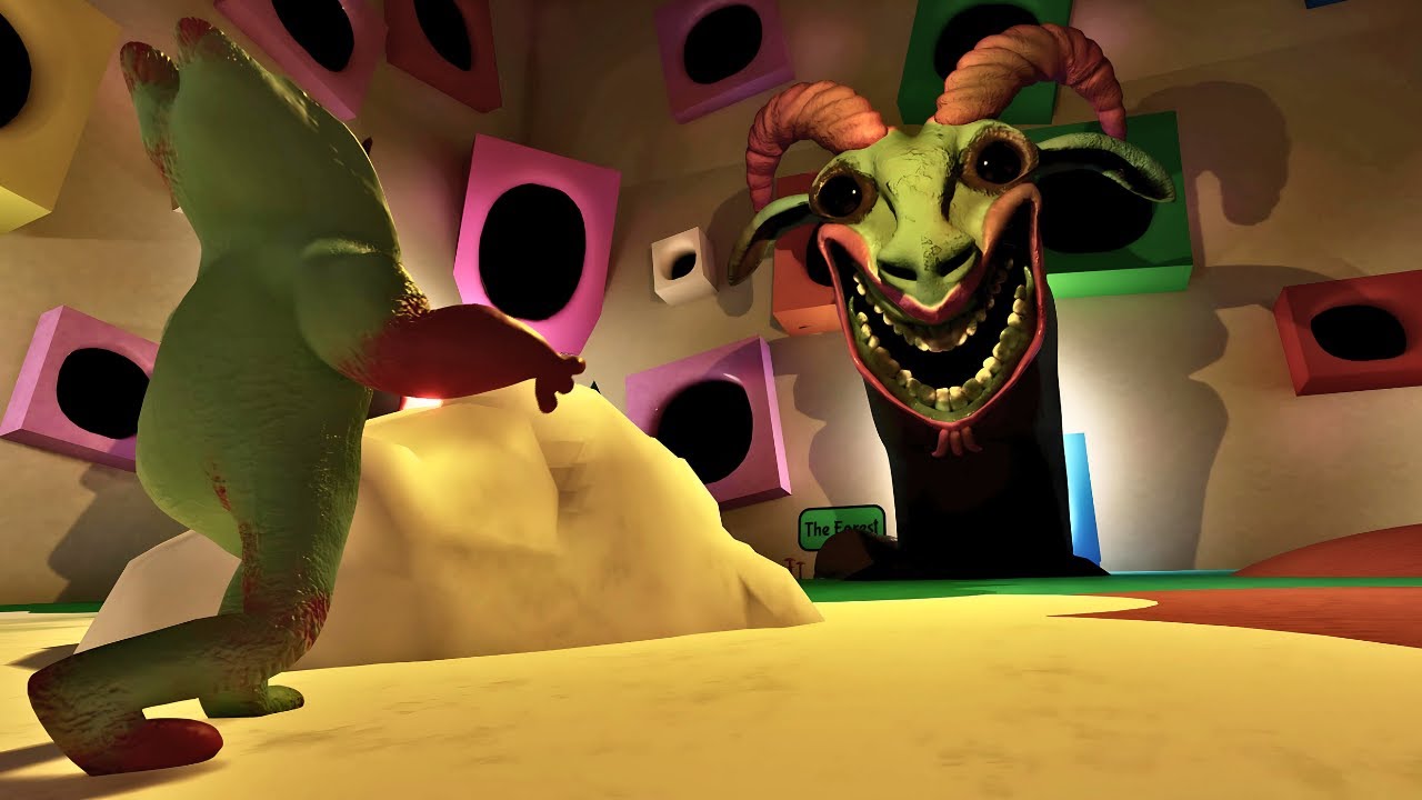Garten of Banban 0 - Ramamba Final Boss Fight & Ending (4K60FPS)