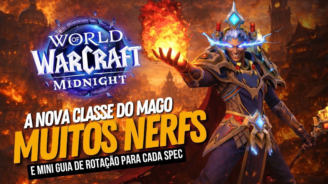 Novo MAGO e Suas Mudan&ccedil;as no World of Warcraft Midnight