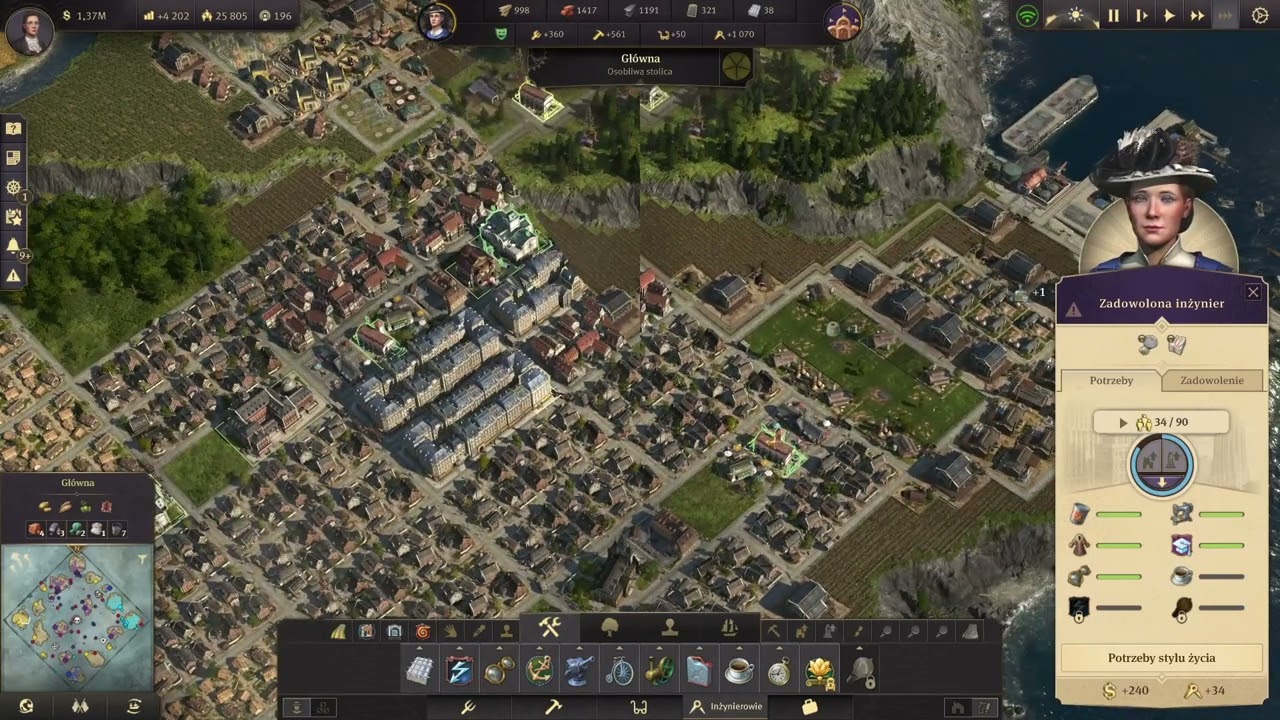 Anno 1800 Poradnik 2.0 #45 - tory i przebudowa wyspy