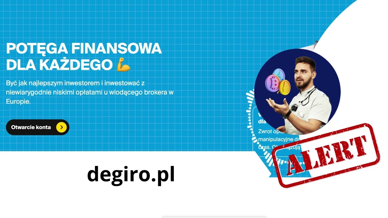 Degiro.pl Opinie -  Czy to naprawdę bezpieczny broker? Uwaga na pułapki! 💸⚠️