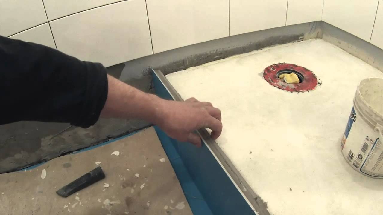 04. Поддон. Бортик, подготовка под гидру