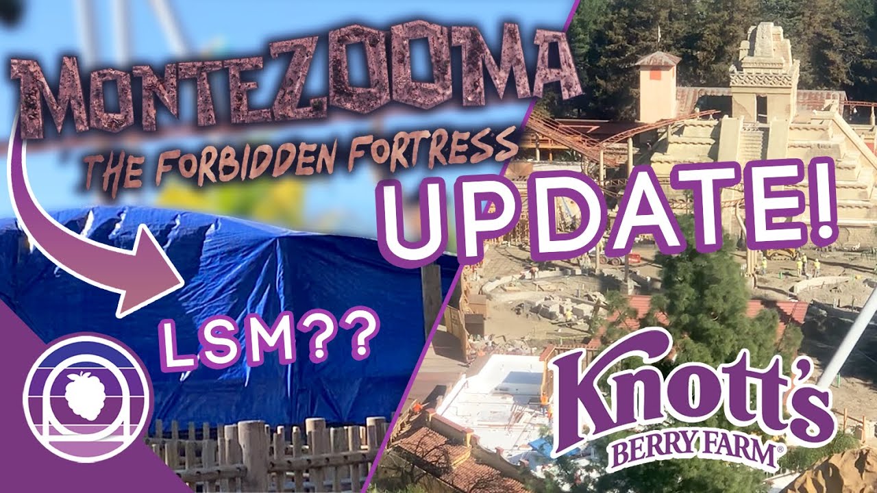 Is the New Launch Being Installed? | MonteZOOMa & Fiesta Village Update + More Knott's 2023 Updates