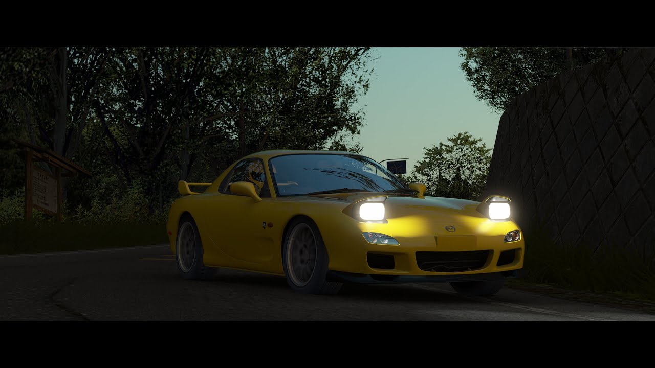 (Onboard) Sadamine - 4:23.585 - Mazda RX-7 (Touge Life #3) - Assetto Corsa