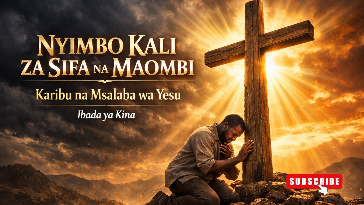 NYIMBO KALI ZA SIFA NA MAOMBI | Karibu na Msalaba wa Yesu (Ibada ya Kina)