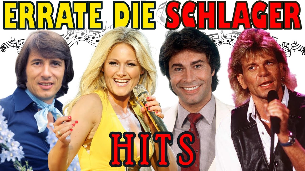 Das ultimative Schlager Lieder Quiz - Errate die Schlager Song - Deutsche Schlager Musik