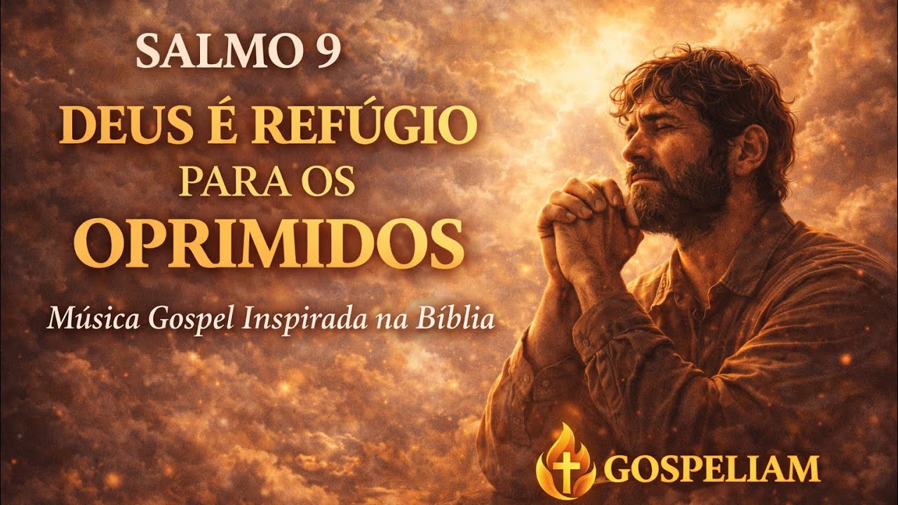 SALMO 9 CANTADO | Deus é Refúgio para os Oprimidos – Música Gospel Para Oração 