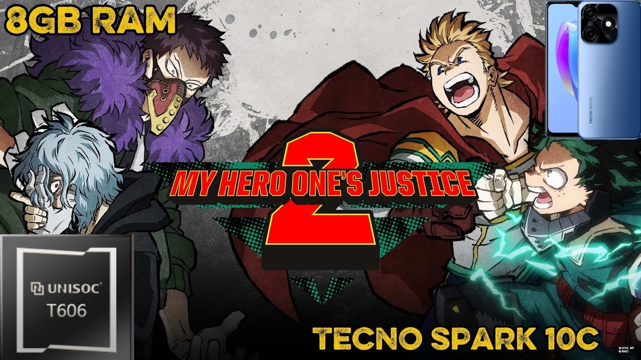 Así corre My hero one's justice 2 (n.switch)en un gama baja (Unisoc t606)#viral 
