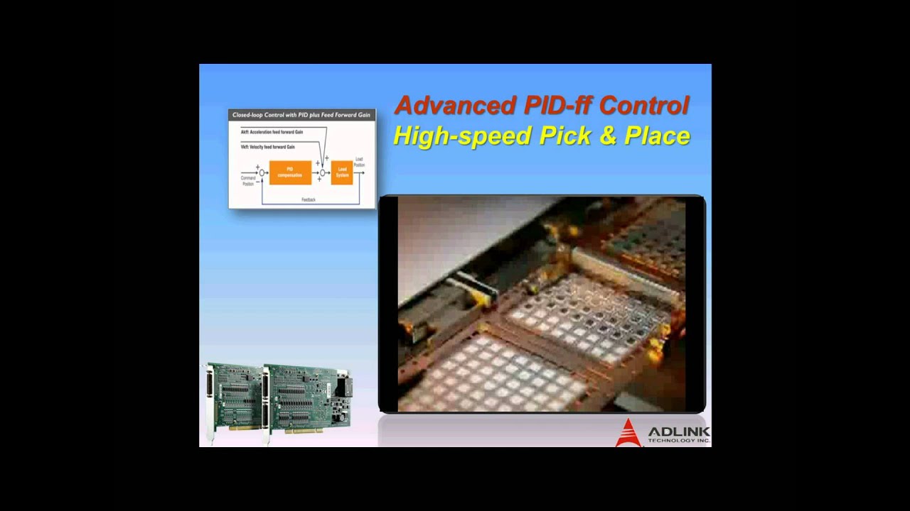 ADLINK PCI-8253/8256 DSP-based 3/6-axis Analog Motion Controllers