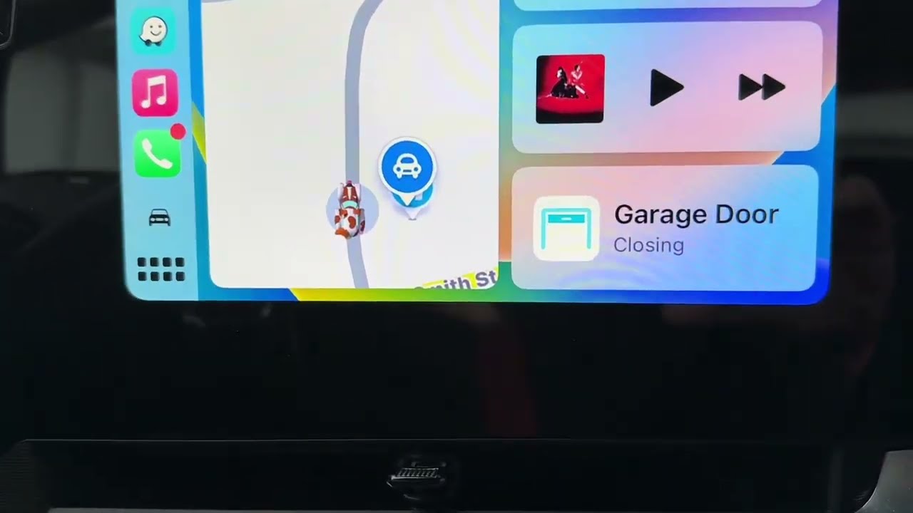 Control your garage door with apple carplay and homekit using MyQ Home Bridge or home assistant