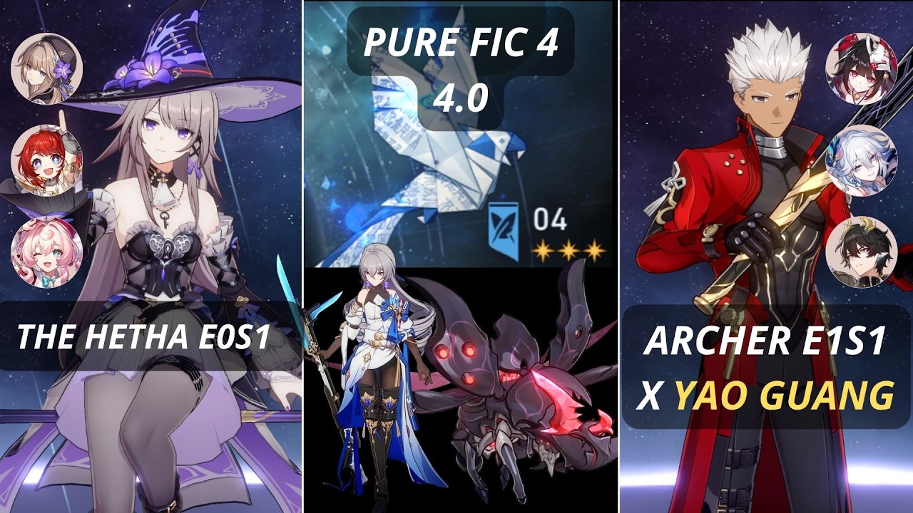 [HSR 4.0] New Pure Fiction 4 | the Herta & Archer x Yao Guang