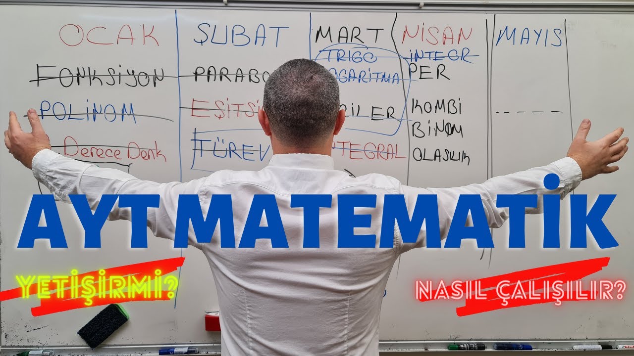 AYT MATEMATİK NEDİR? NASIL ÇALIŞILMALI? KAÇ SORU ÇÖZÜLMELİ?
