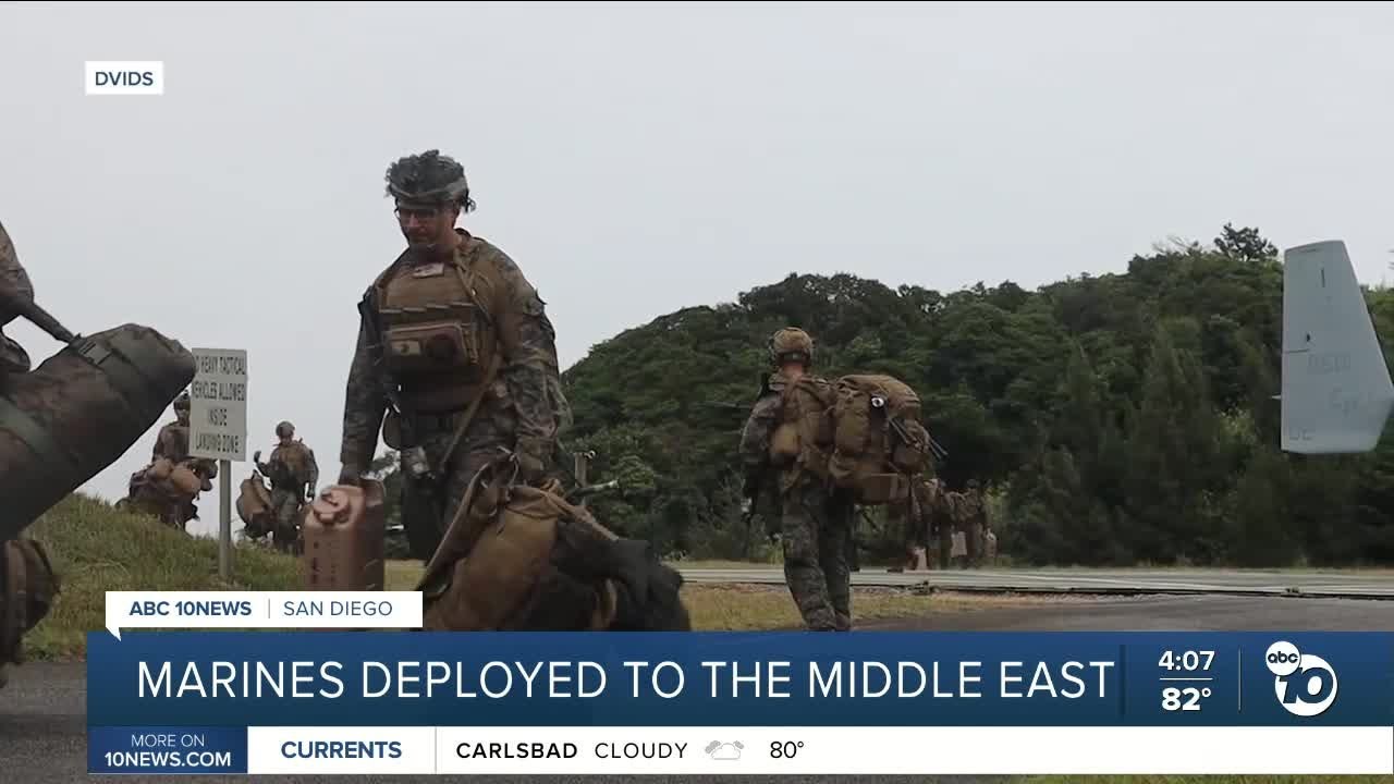 US military sends 2,500 Marines and at least one more ship to Mideast