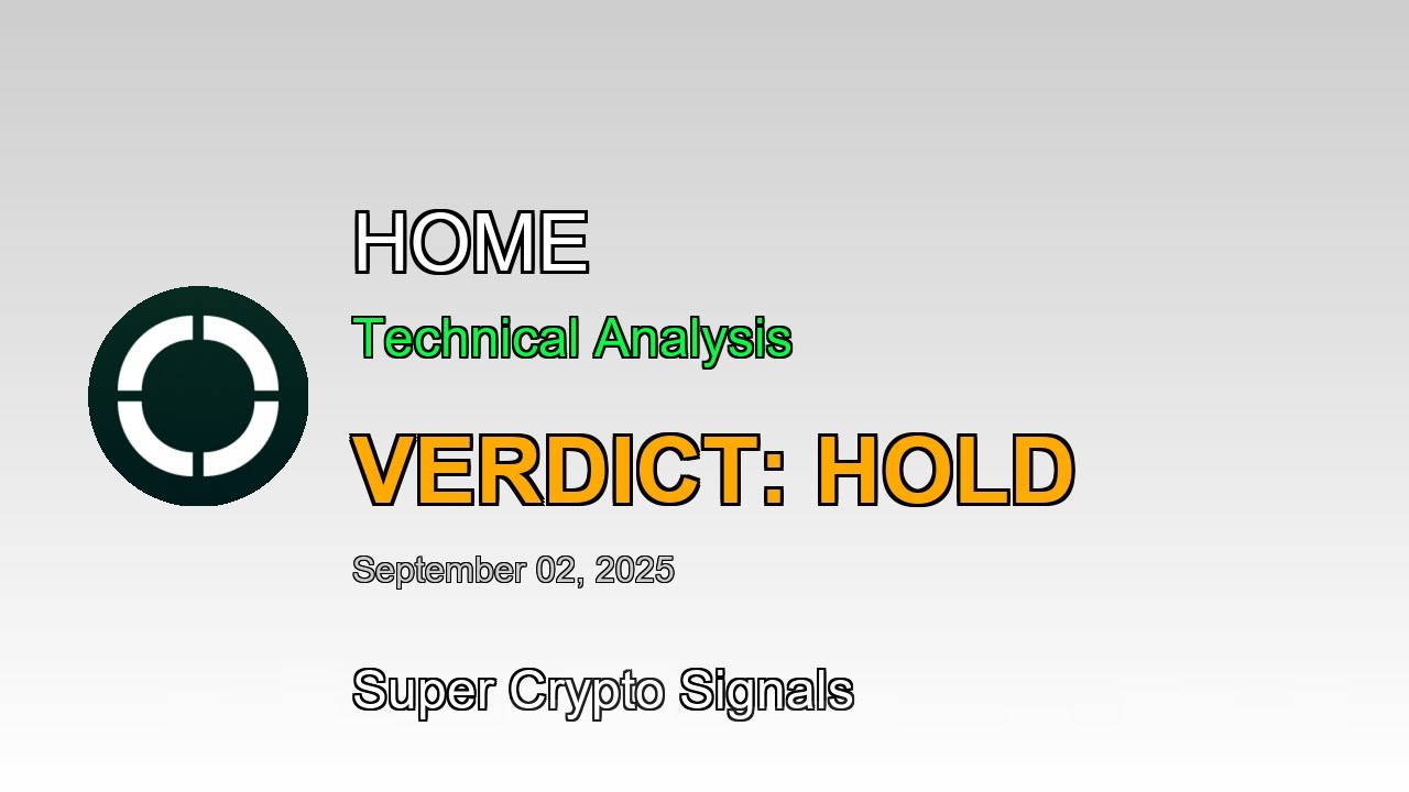 HOME (HOMEUSDT) Signal | Buy or Sell | HOME Technical Analysis September 02, 2025