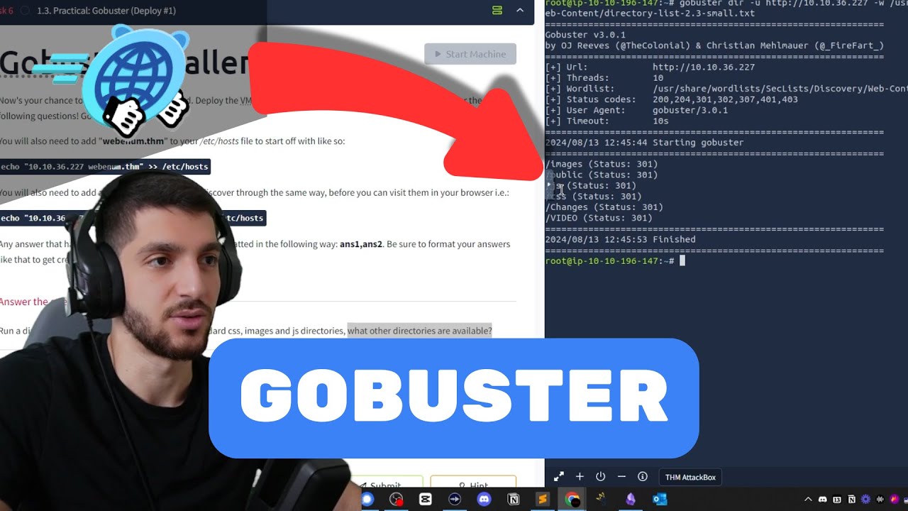 Comment utiliser Gobuster en énumération Web (pentest step by step)