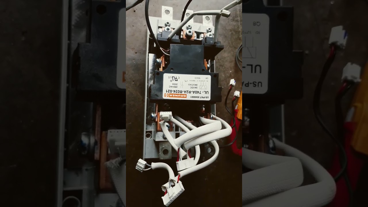 How to open ABB softstarter to fix bypass fault.