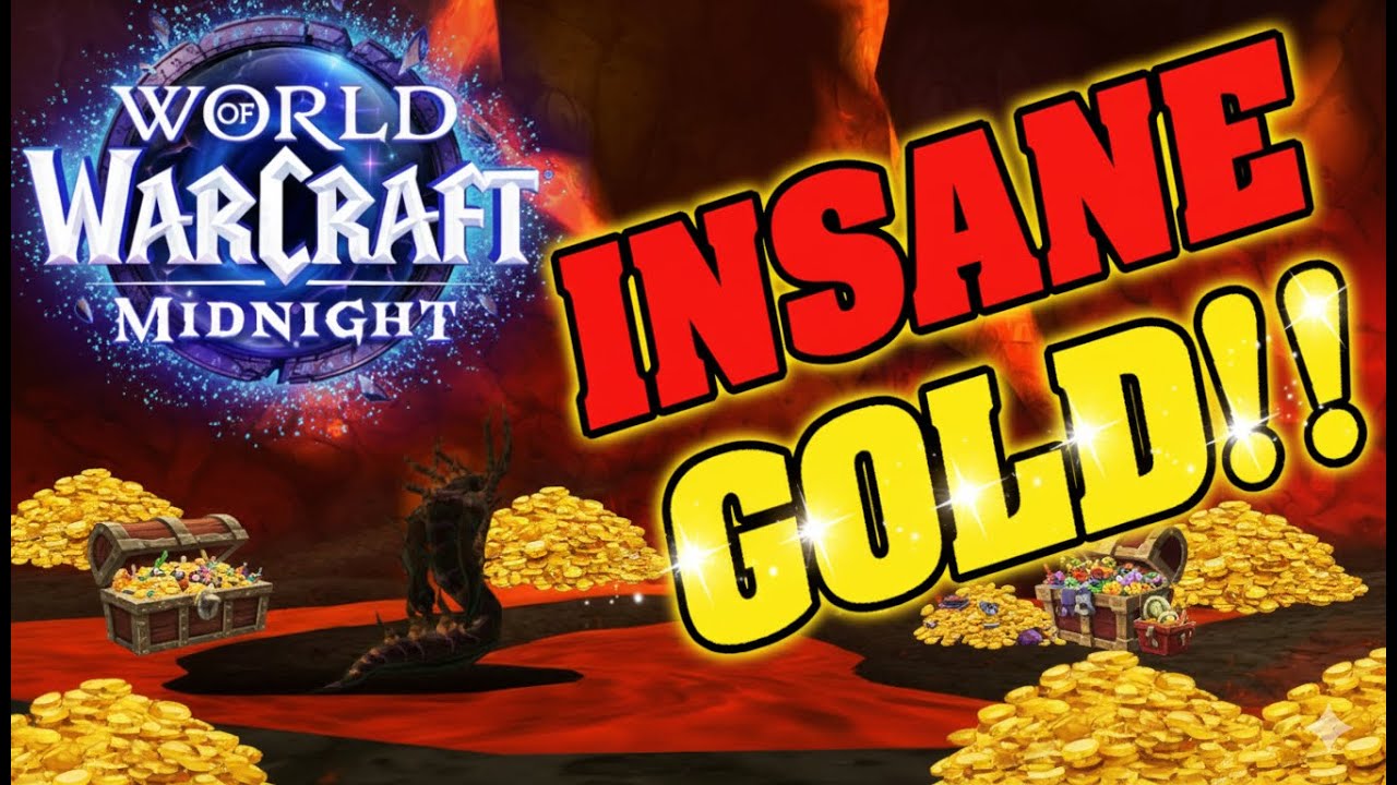 Золотая лихорадка WoW! БЕЗУМНОЕ золото в одиночку! Размещение игроков на ферме золота