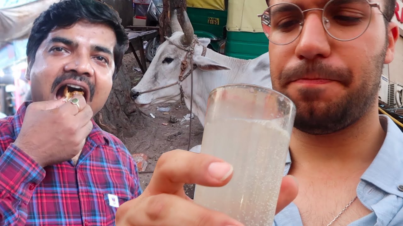 KAZIK!! Hindistan'da İlk Gün, İLGİNÇ Sokak Yemekleri ve Yaşam (Delhi VLOG)