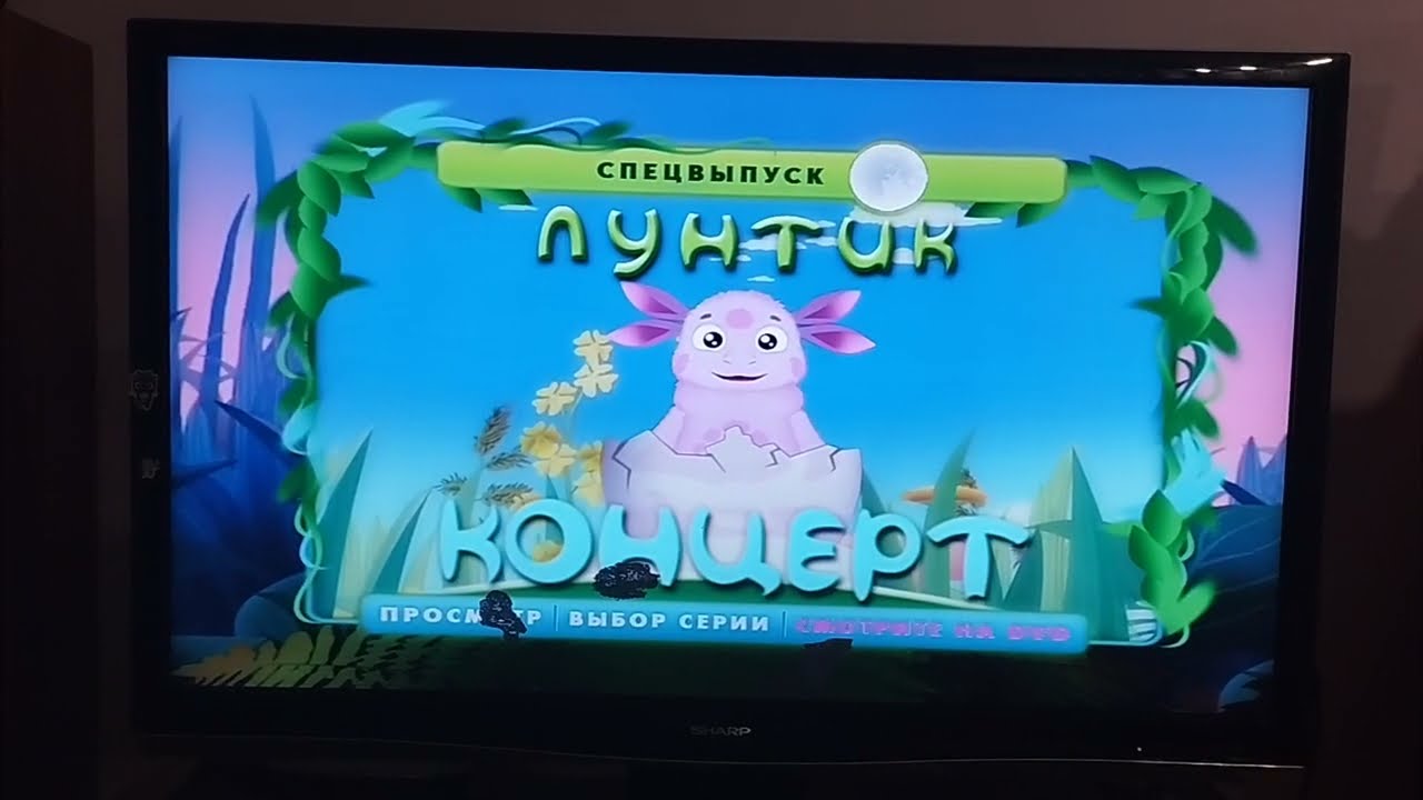 Обзор на DVD-диск Лунтик: 