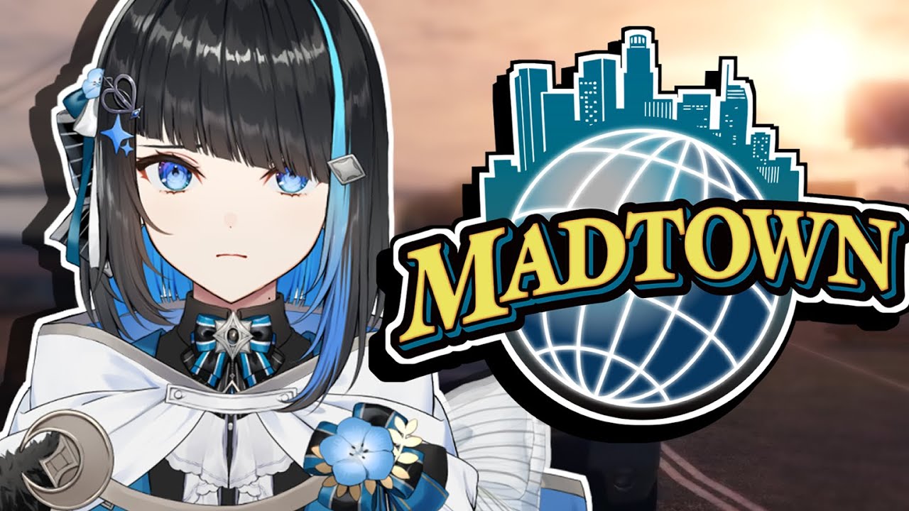 【 #MADTOWN #14 】12時間寝てた【GTA5 / 群青ロマン / ゆにれいど！】