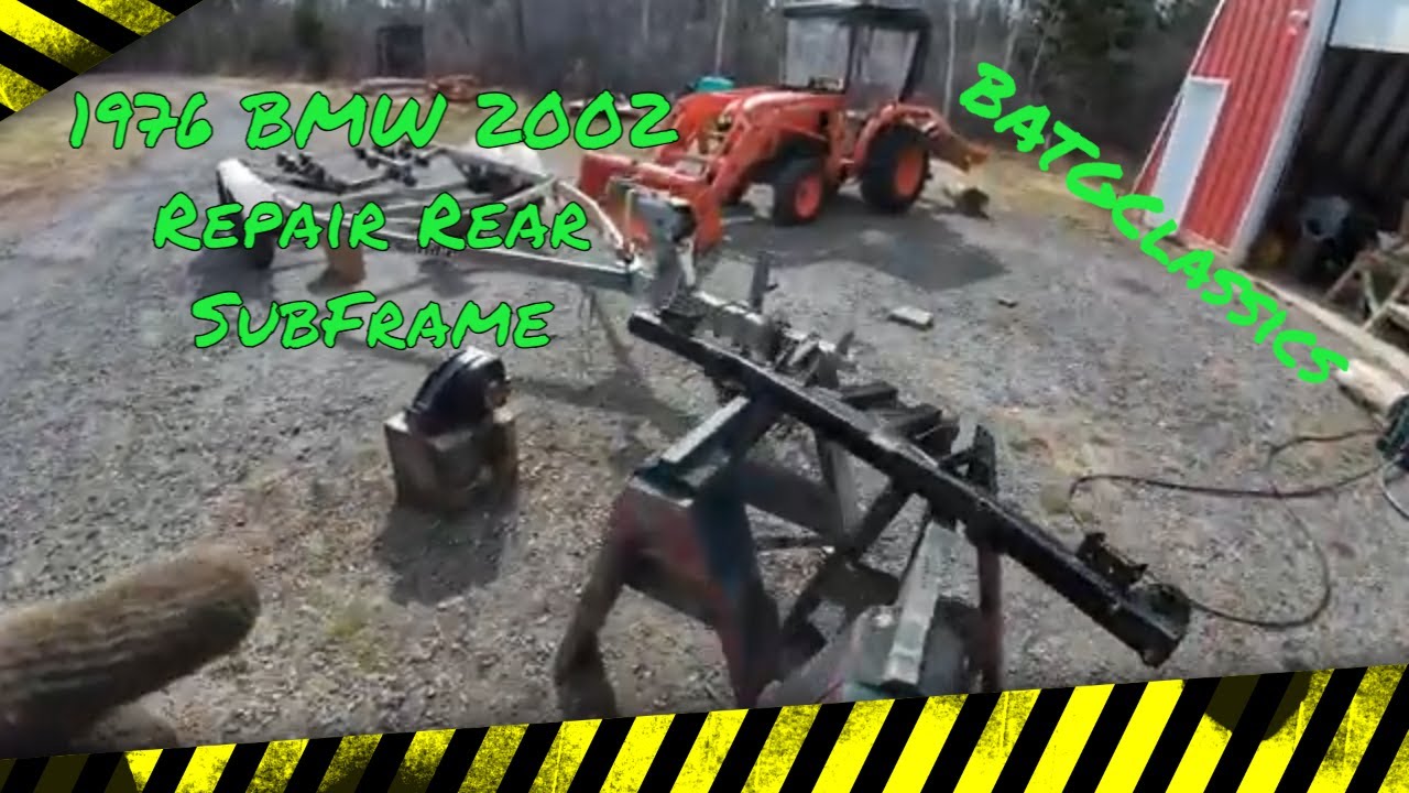 1976 BMW 2002 Rear Subframe Repairs Episode 17