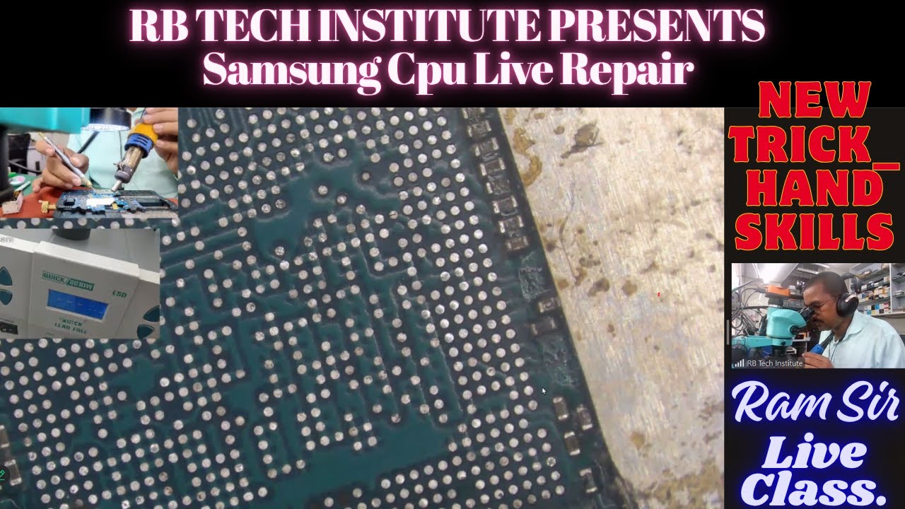 How To  Cpu Reball_New Trick_Hand Skills_By_Ram Sir_RB Tech Institute_Live Class..