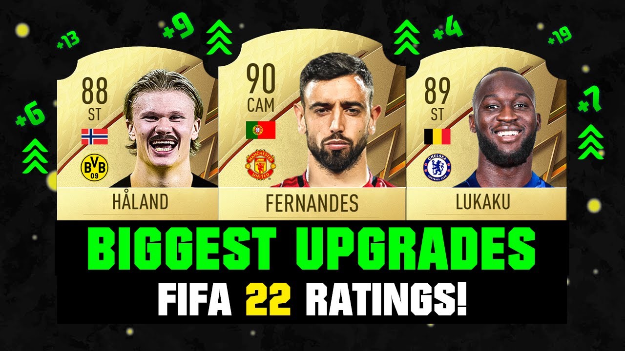 FIFA 22 | BIGGEST RATING UPGRADES! 😱🔥 ft. Lukaku, Haaland, Grealish...