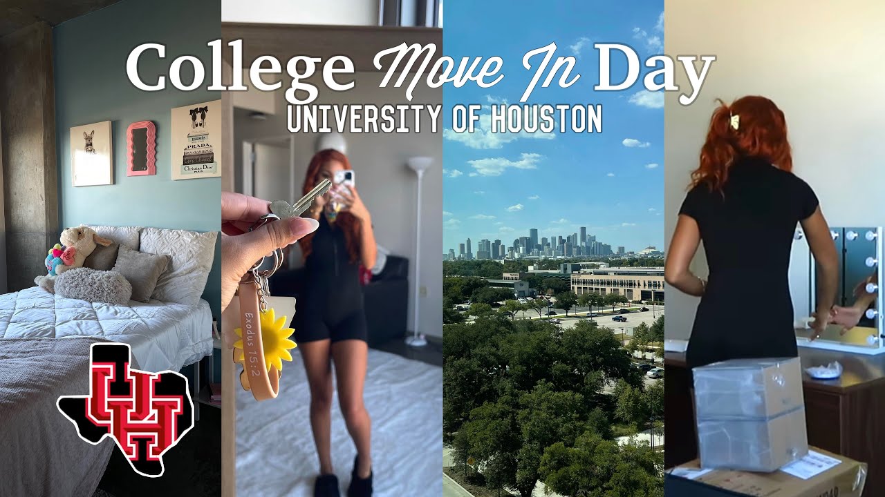 COLLEGE MOVE IN DAY 2023: moving + shopping + packing! | University of Houston