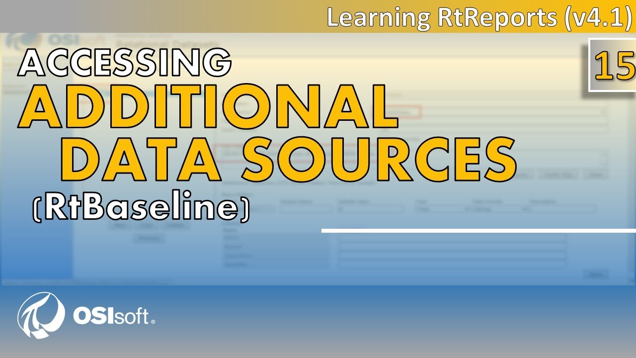 RtReports - Accessing Additional Data Sources (RtBaseline)