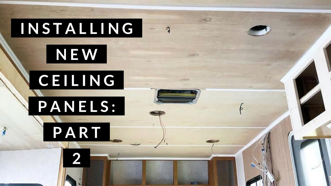 RV RENOVATION: Repairing ceiling damage: Part 2