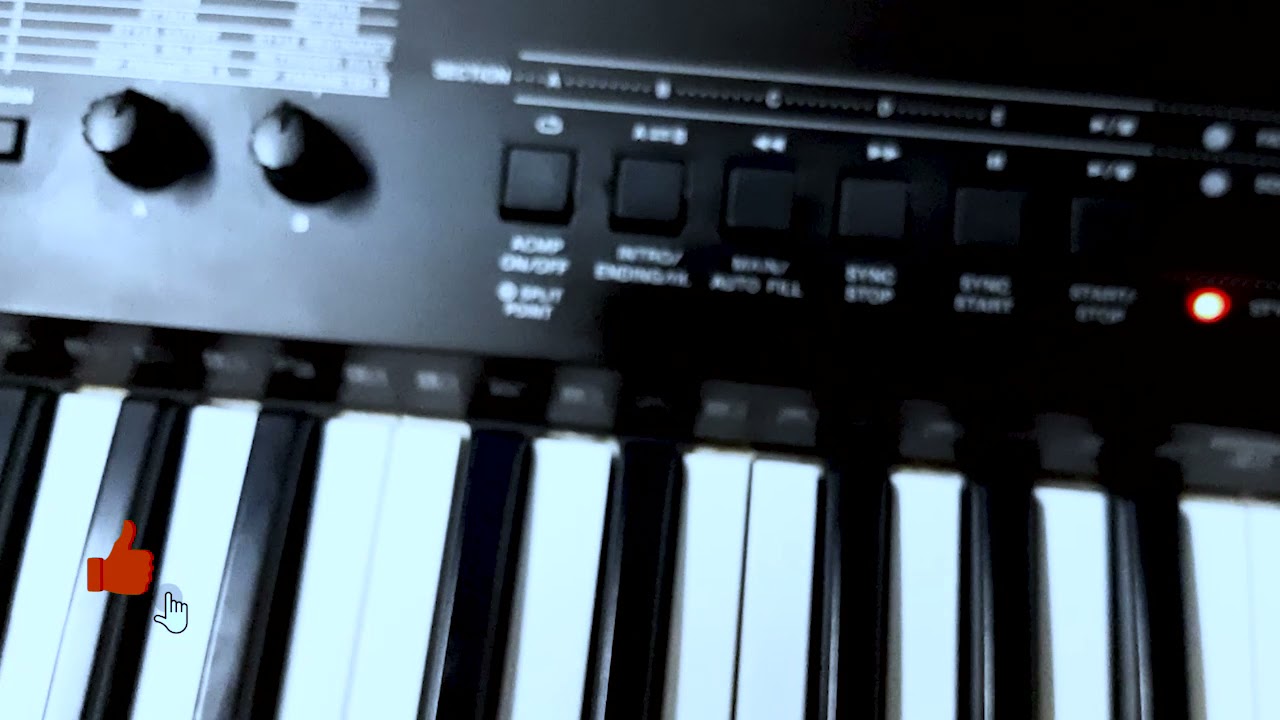 Cómo programar sonido Chamber Estilo FolkRock en teclado Yamaha psr E-453