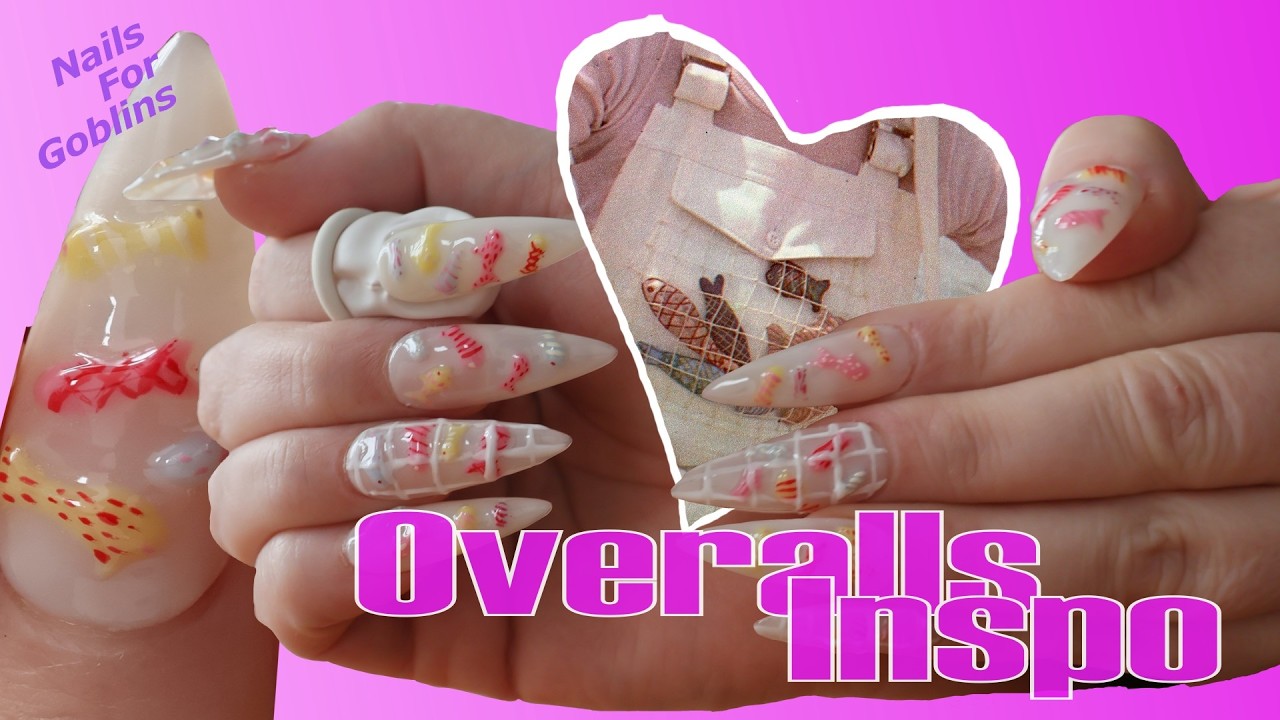 Overalls Inspo | Watch me work || @NailsForGoblins