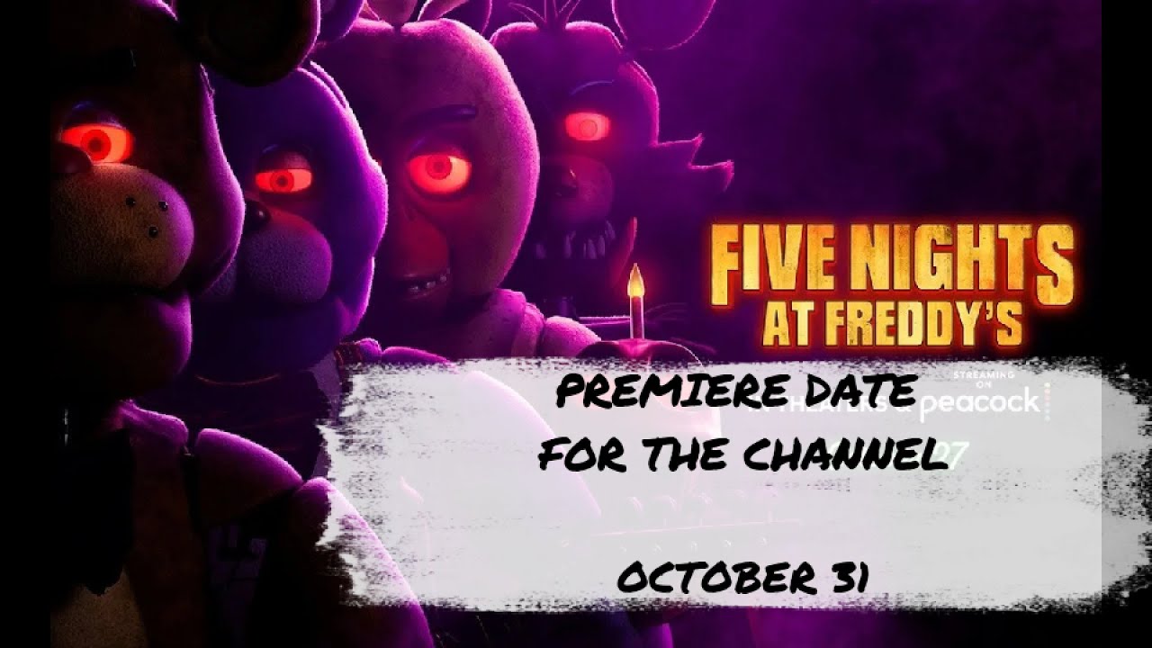 ¡COMING FOR MATE ROMERO CHANNEL! | Great Premiere From Five Nights at Freddy's Movie - October 31