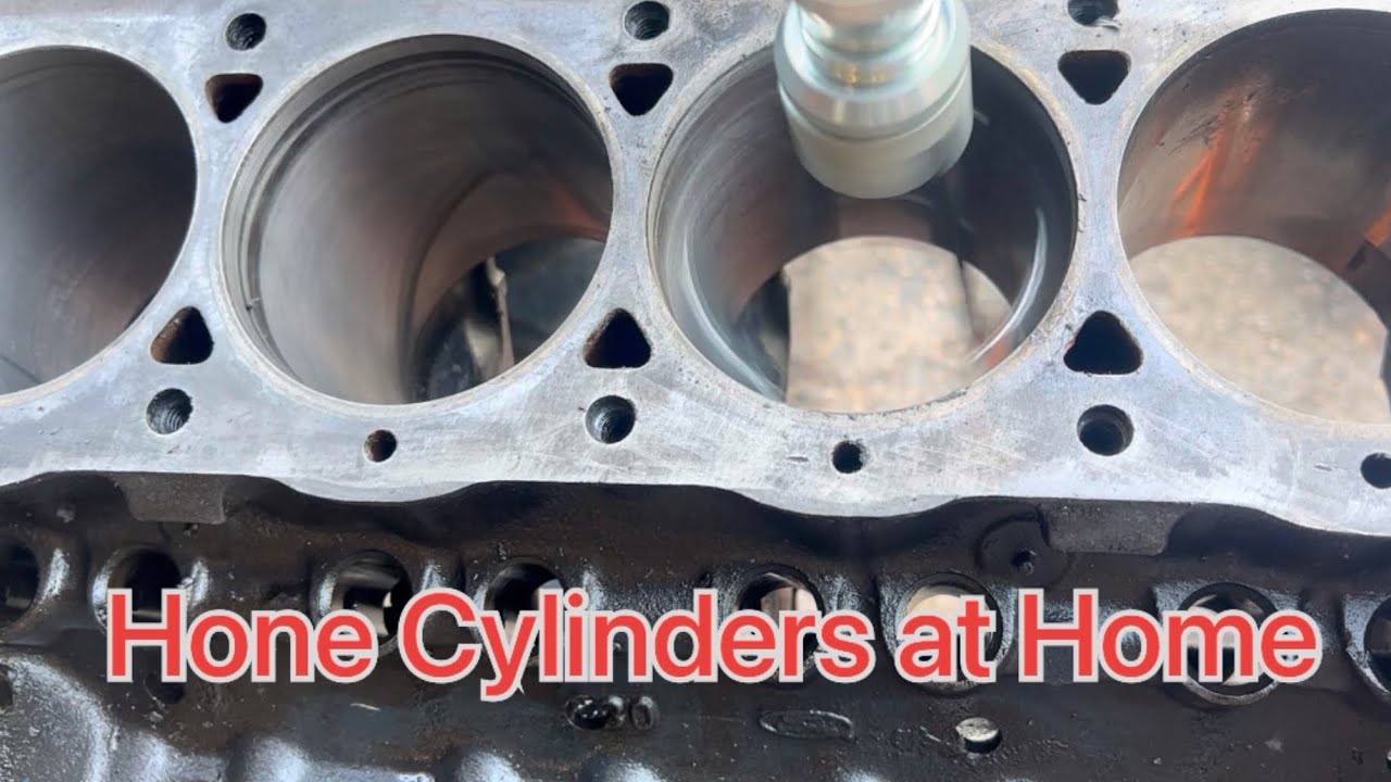Ford SBF 302 Cylinder Hone Job At Home