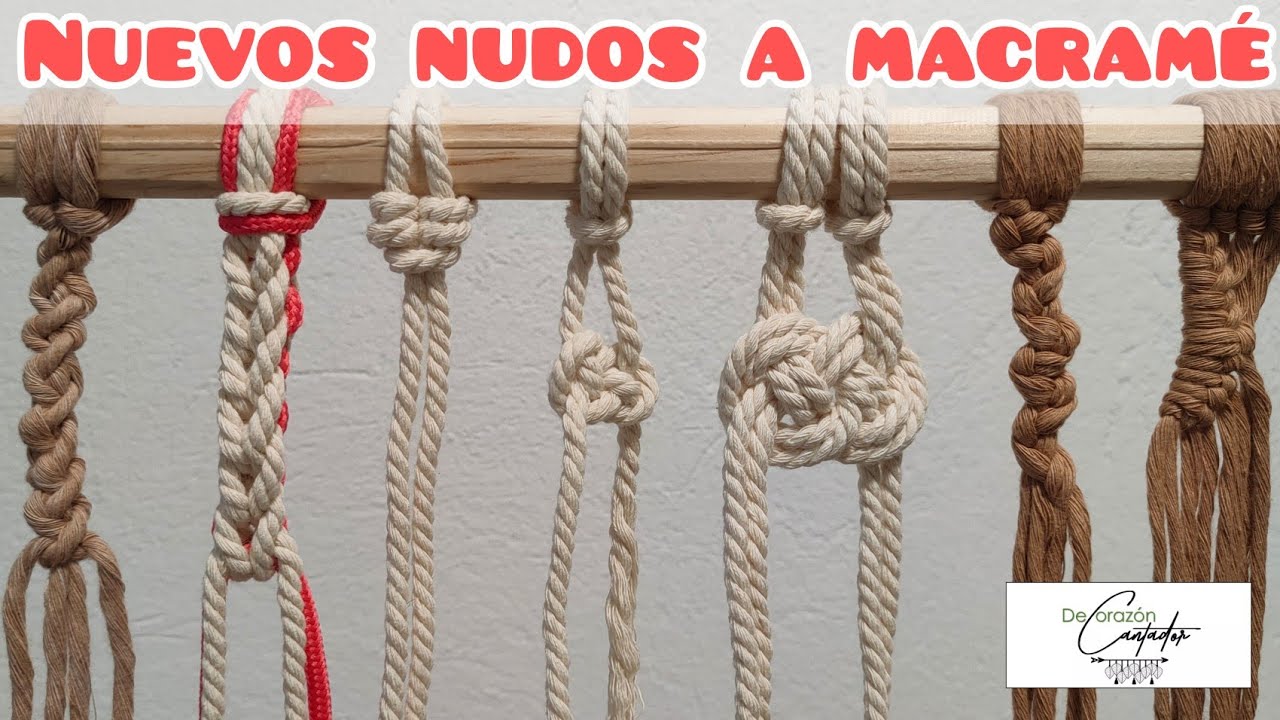 Nuevos nudos a macramé