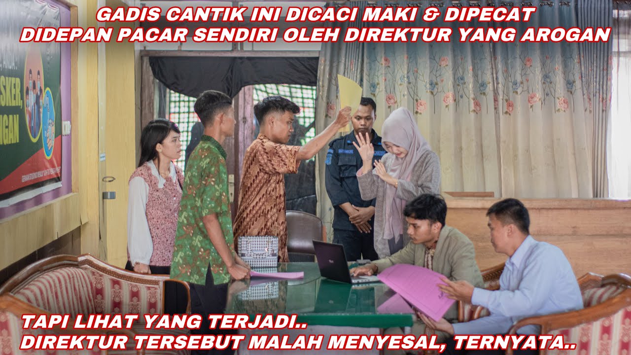 GADIS CANTIK INI DICACI MAKI & DIPECAT DIDEPAN PACAR SENDIRI OLEH DIREKTUR YANG AROGAN !!