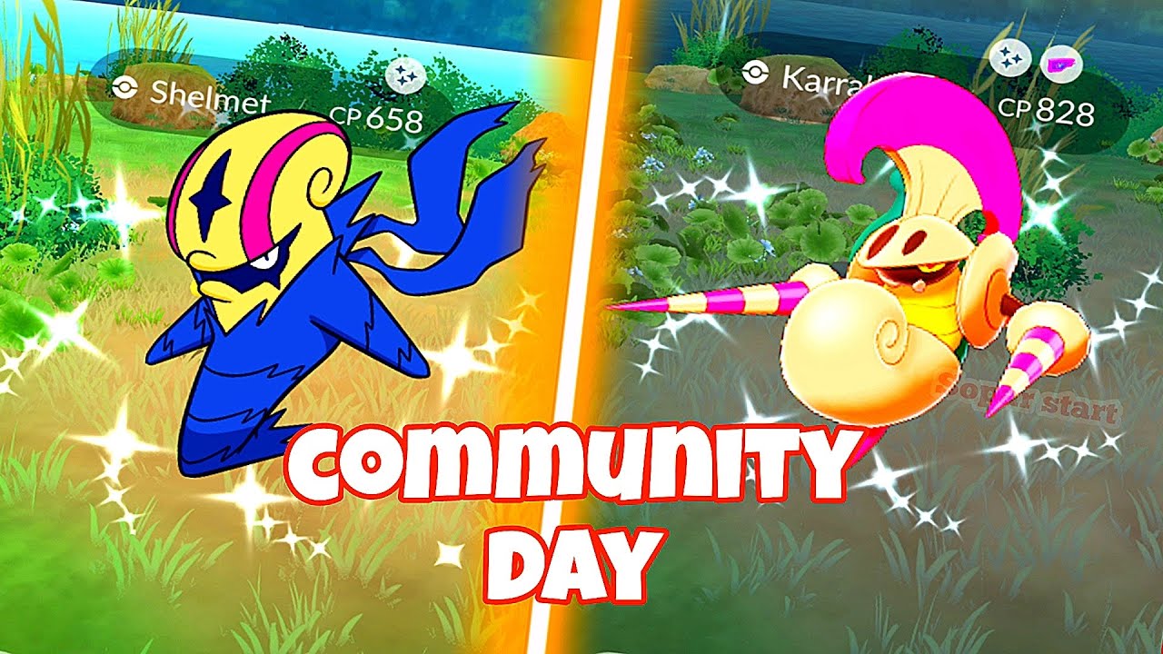 Finally I Got Community day ✨Shiny Accelgor in ✨Shiny Escavalier pok&eacute;mon go #pokemongo