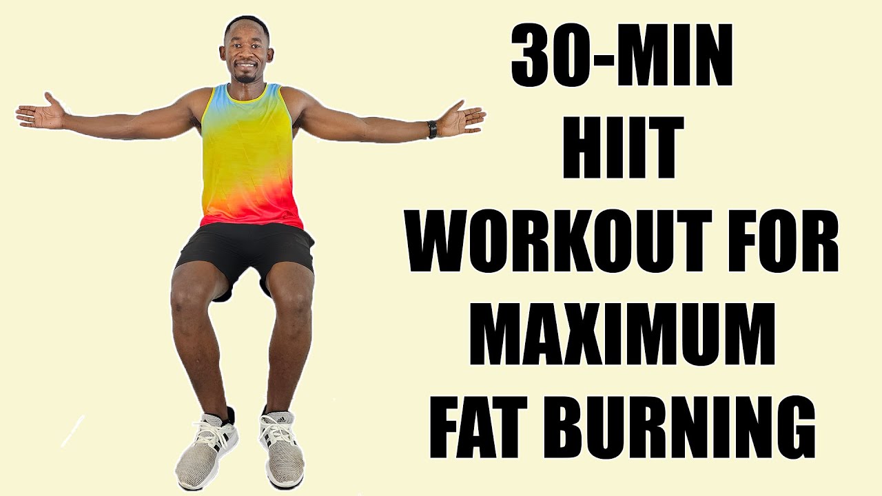 30-Minute INTENSE HIIT WORKOUT for Maximum Fat Loss No Equipment