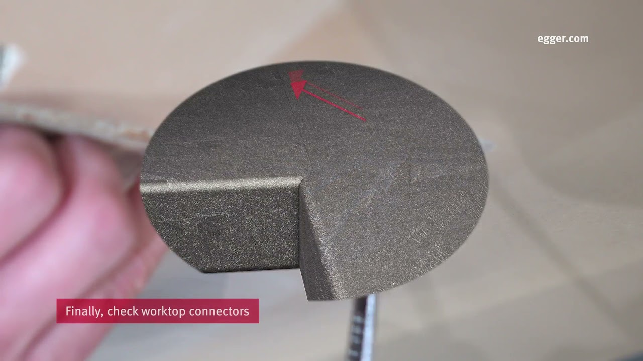 How to video: Montage EGGER postforming werkbladen  (Engelse ondertitels)